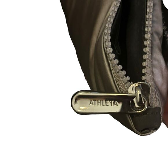 Athleta x Carra Convertible Metallic Lightweight Puffer Crossbody Pouch Bag - Picture 10 of 14